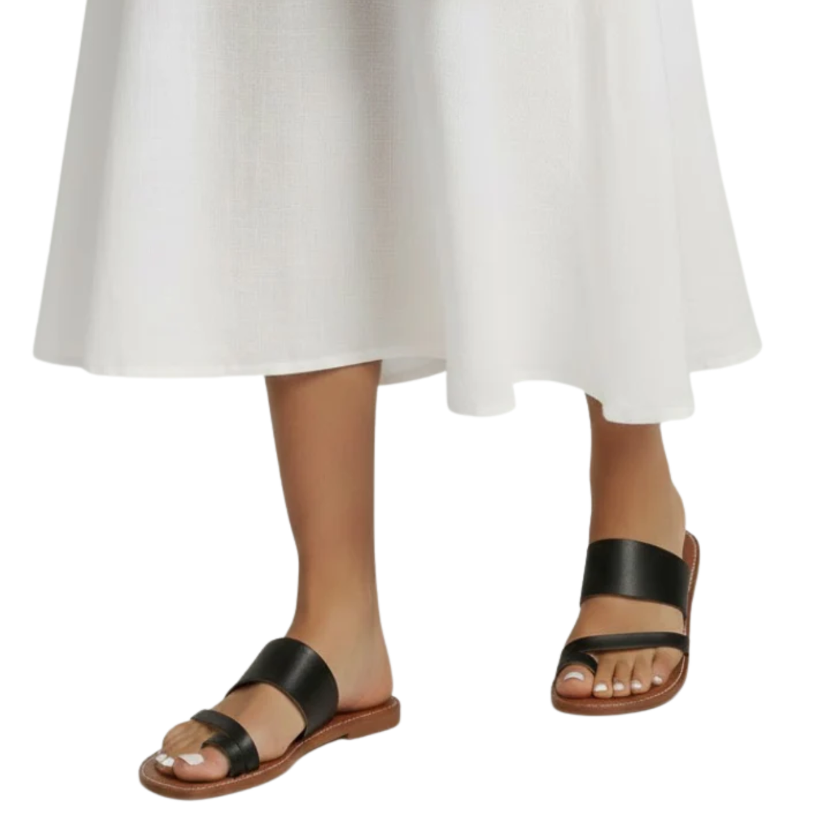 Women's summer slides — buckled open toe sandals — travel beach footwear