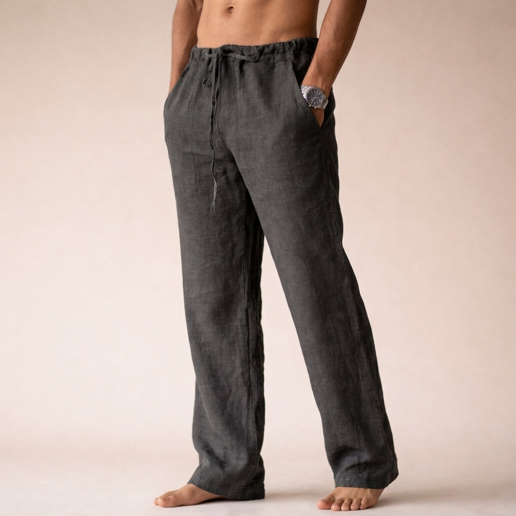 Men's Lightweight Linen Trousers