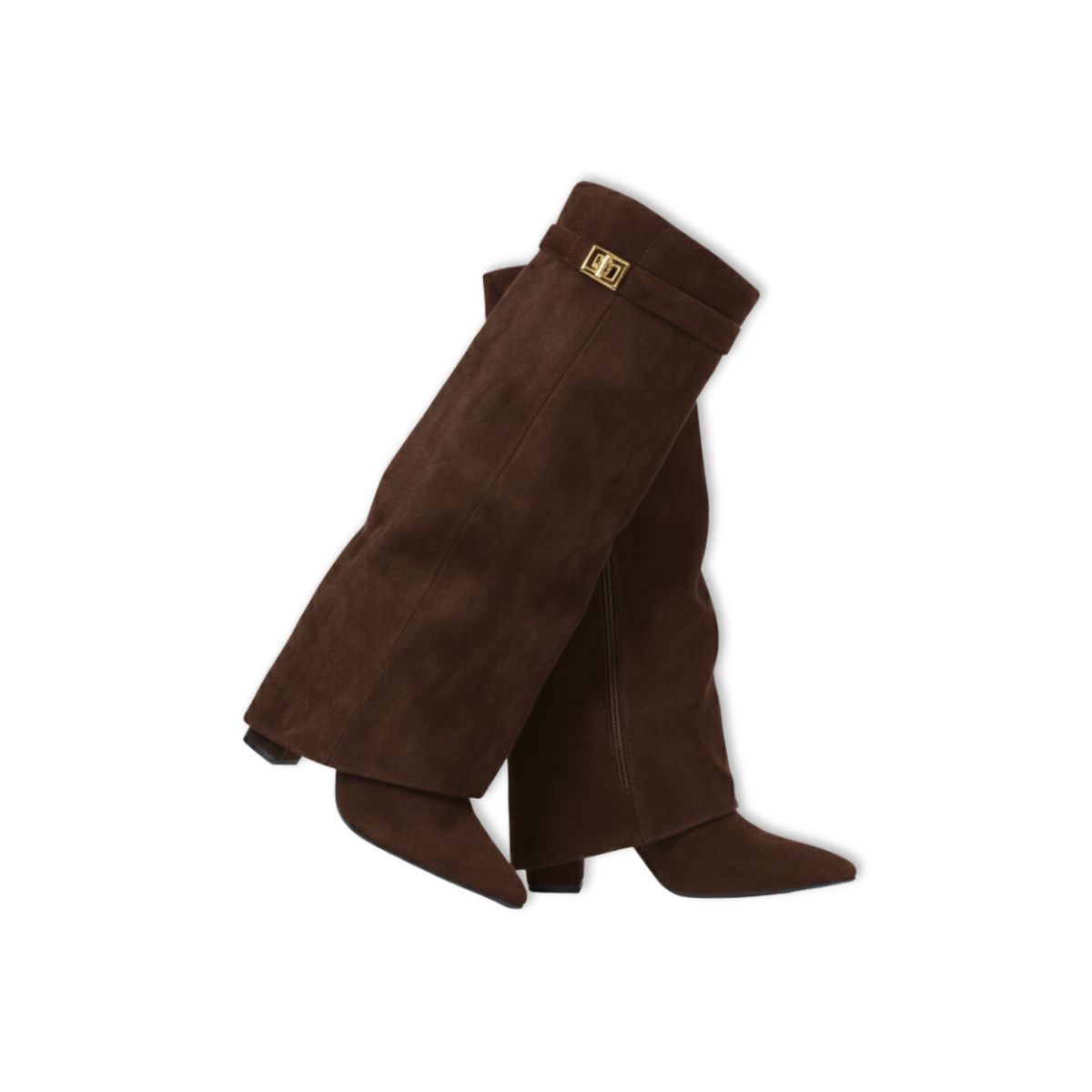 Knee High Women's Boots Pointed Toe Thick High Heel