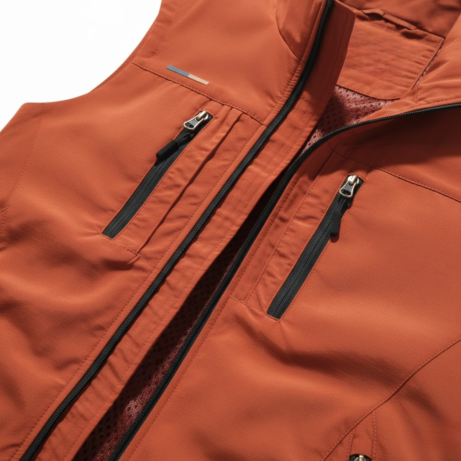 Mens Multi-pocket Vests Casual Breathable Mesh Sleeveless Fishing Waistcoats