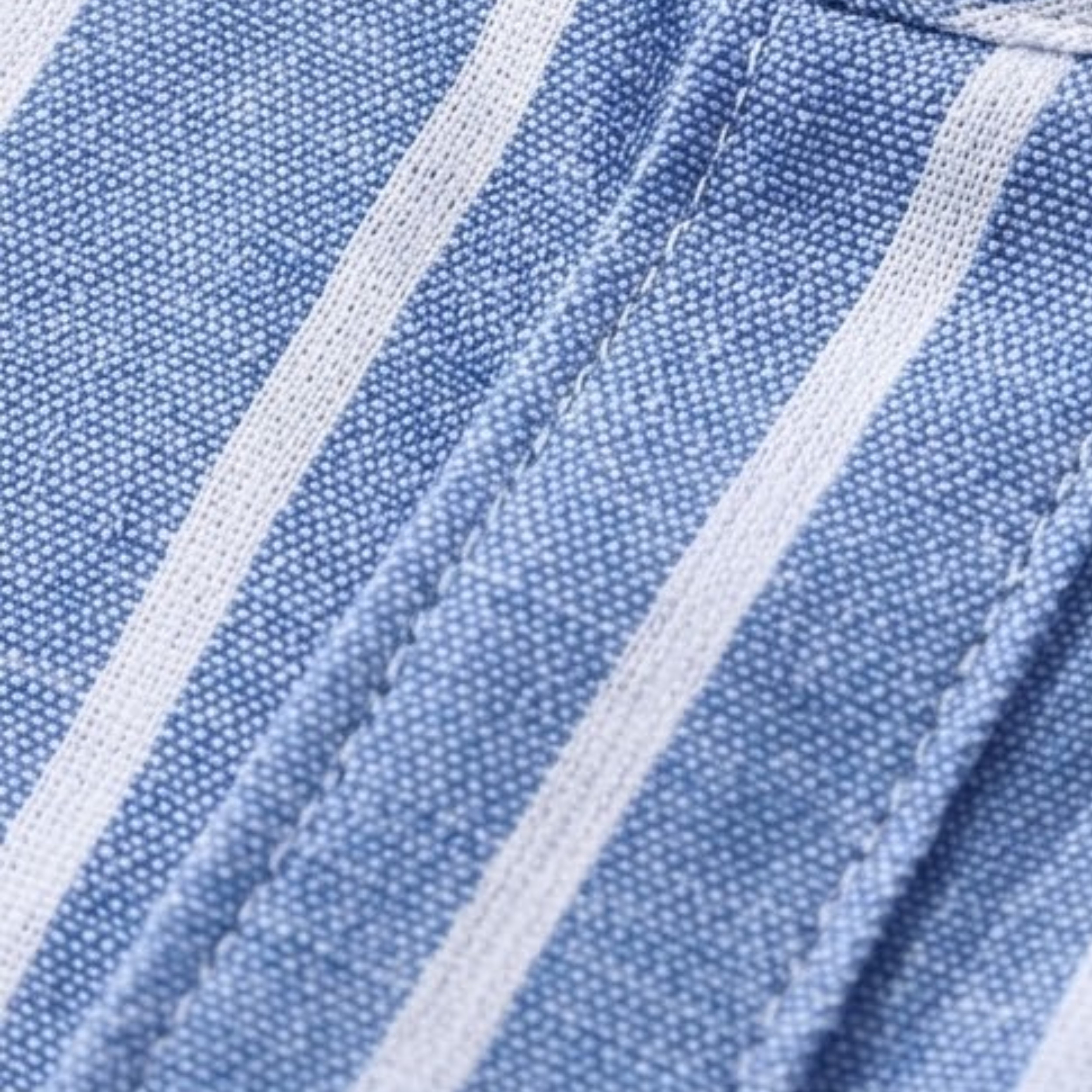 Short Sleeve Striped Linen Shirt Men Stand Collar Casual Button Up Summer Tops