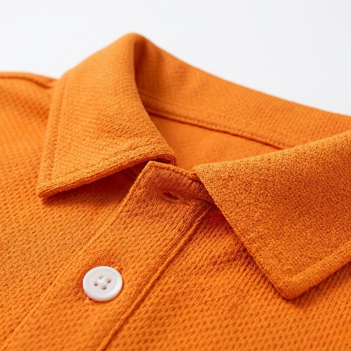 Men's two-piece polo set — drawstring shorts — casual summer holiday
