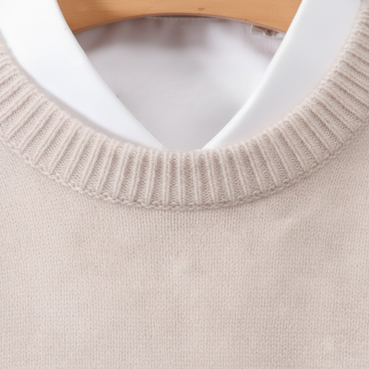 Cashmere Sweater O-neck Pullovers Men's Loose Oversized Knitted Bottom Shirt