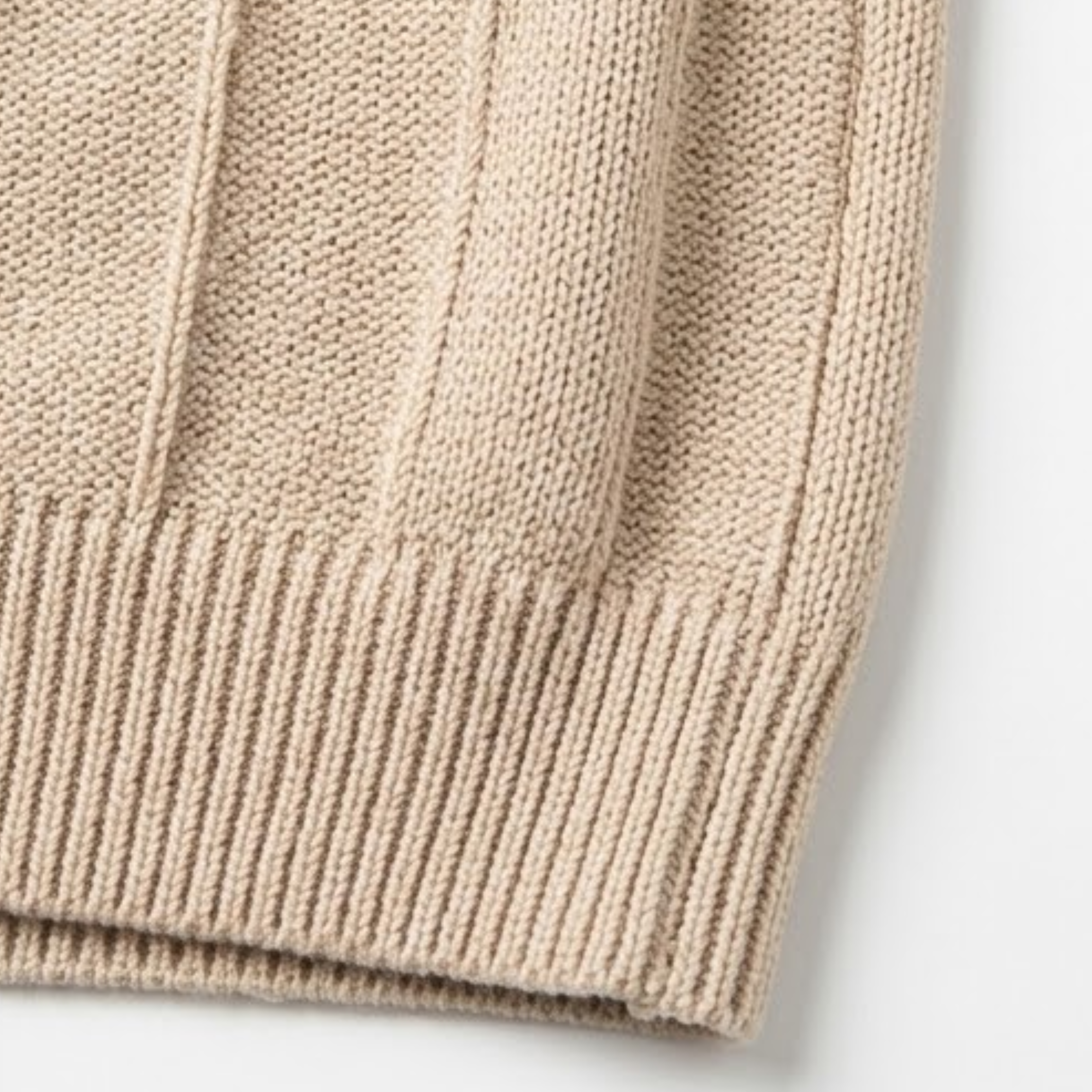 Men's Knitted Ribbed T-Shirt Short Sleeve Crew Neck Cotton Slim Fit Casual Top
