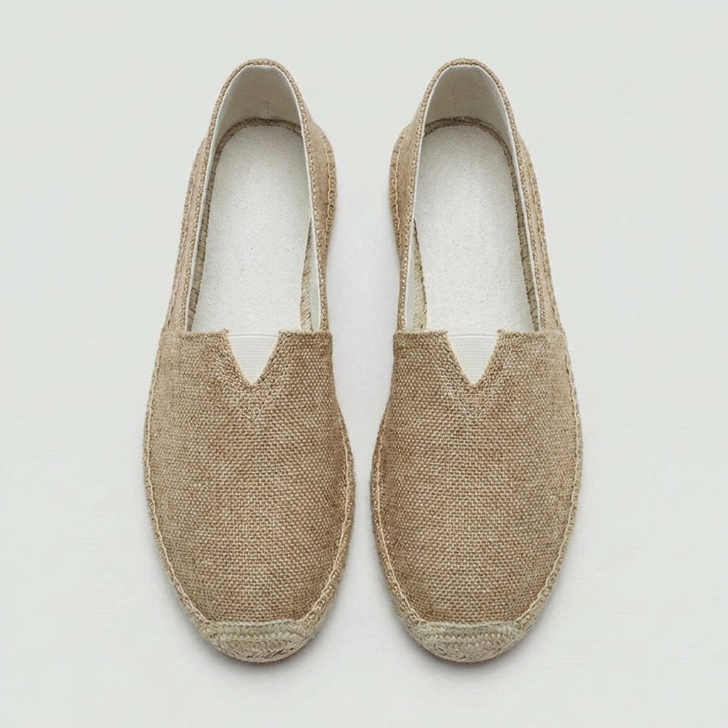 Men's Linen Canvas Espadrilles