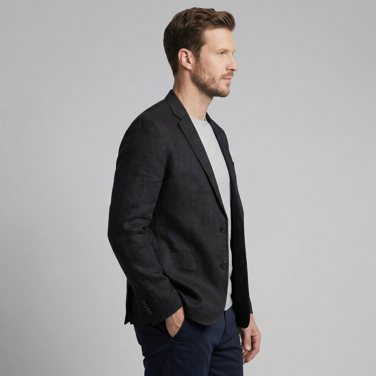 Men's linen blazer | lightweight summer jacket