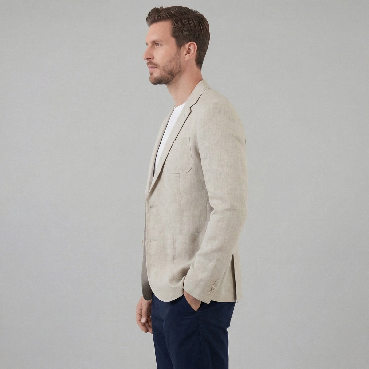 Men's linen blazer | lightweight summer jacket