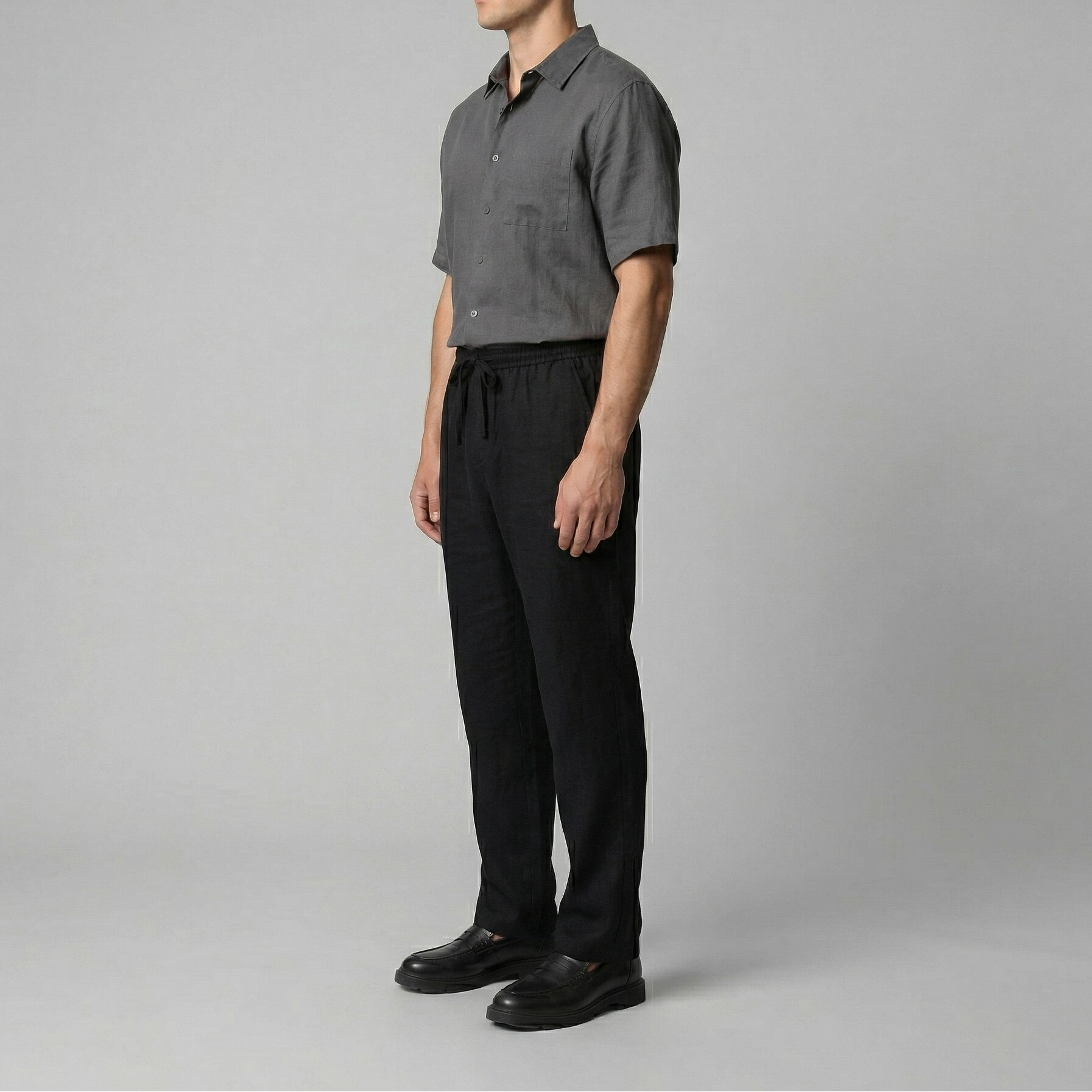Men's linen trousers | slim fit for casual wear