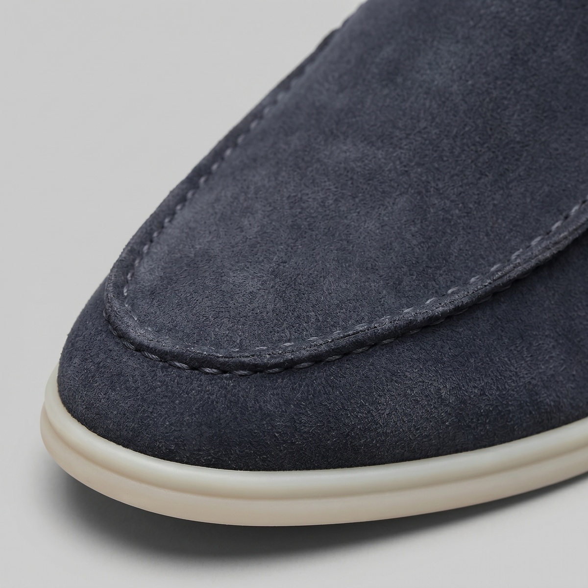 Men's suede backless mules | loafer style slip-ons