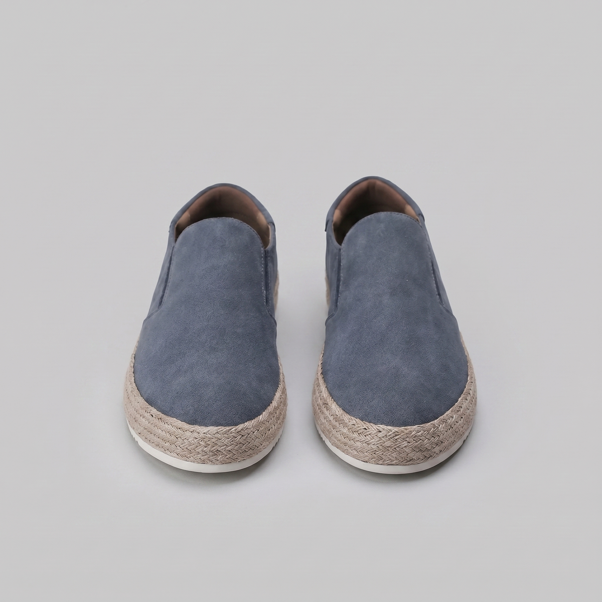 Men's suede slip-on loafers | refined beach footwear