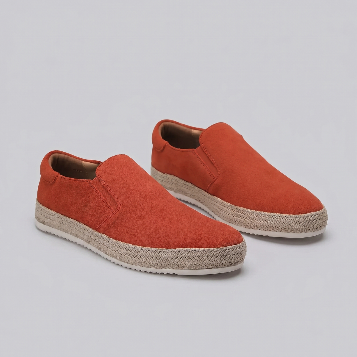 Men's suede slip-on loafers | refined beach footwear