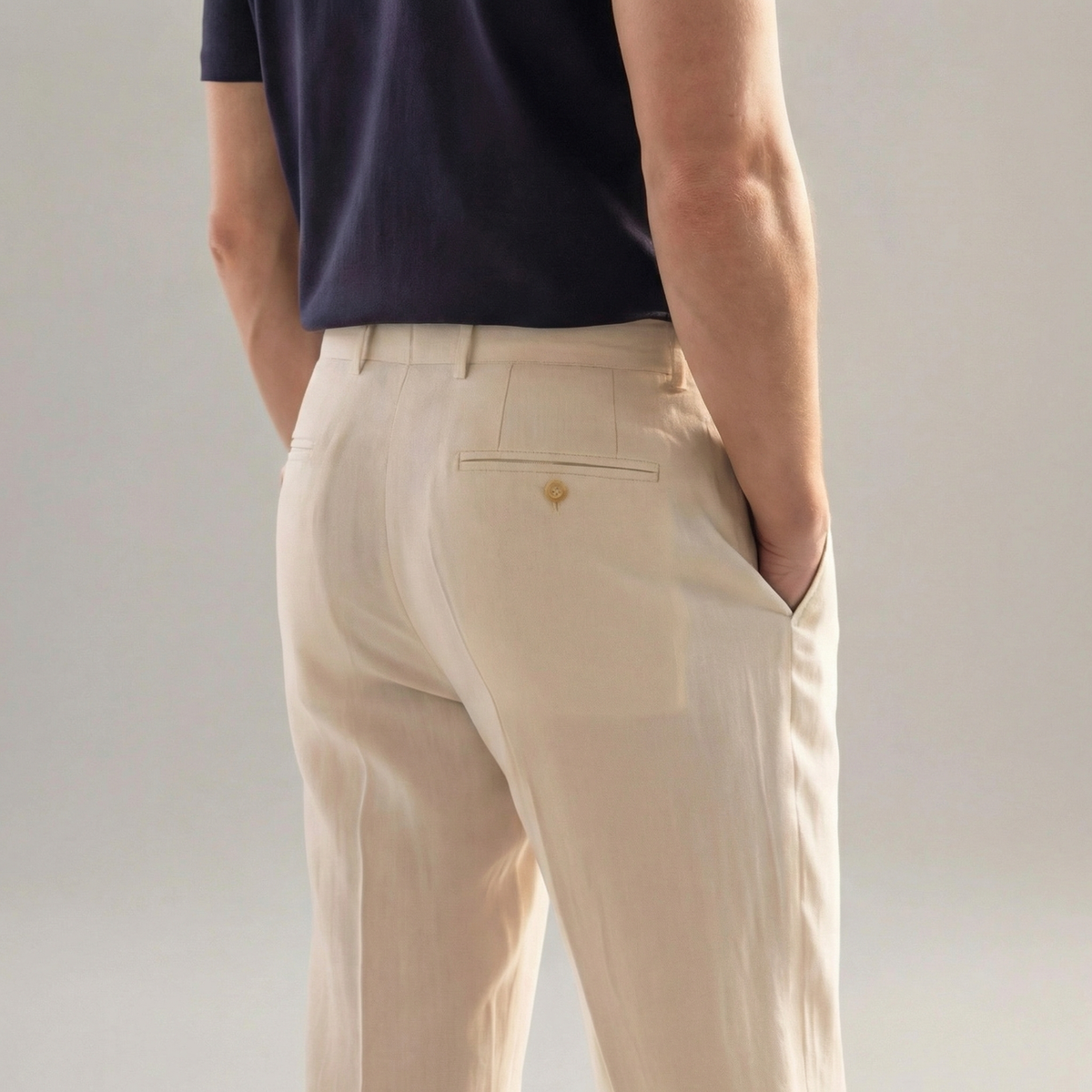 Men's linen trousers | summer casual pants