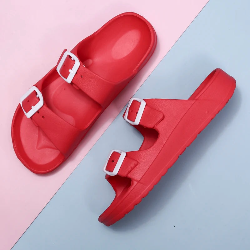 Lightweight EVA Double Strap Sandals