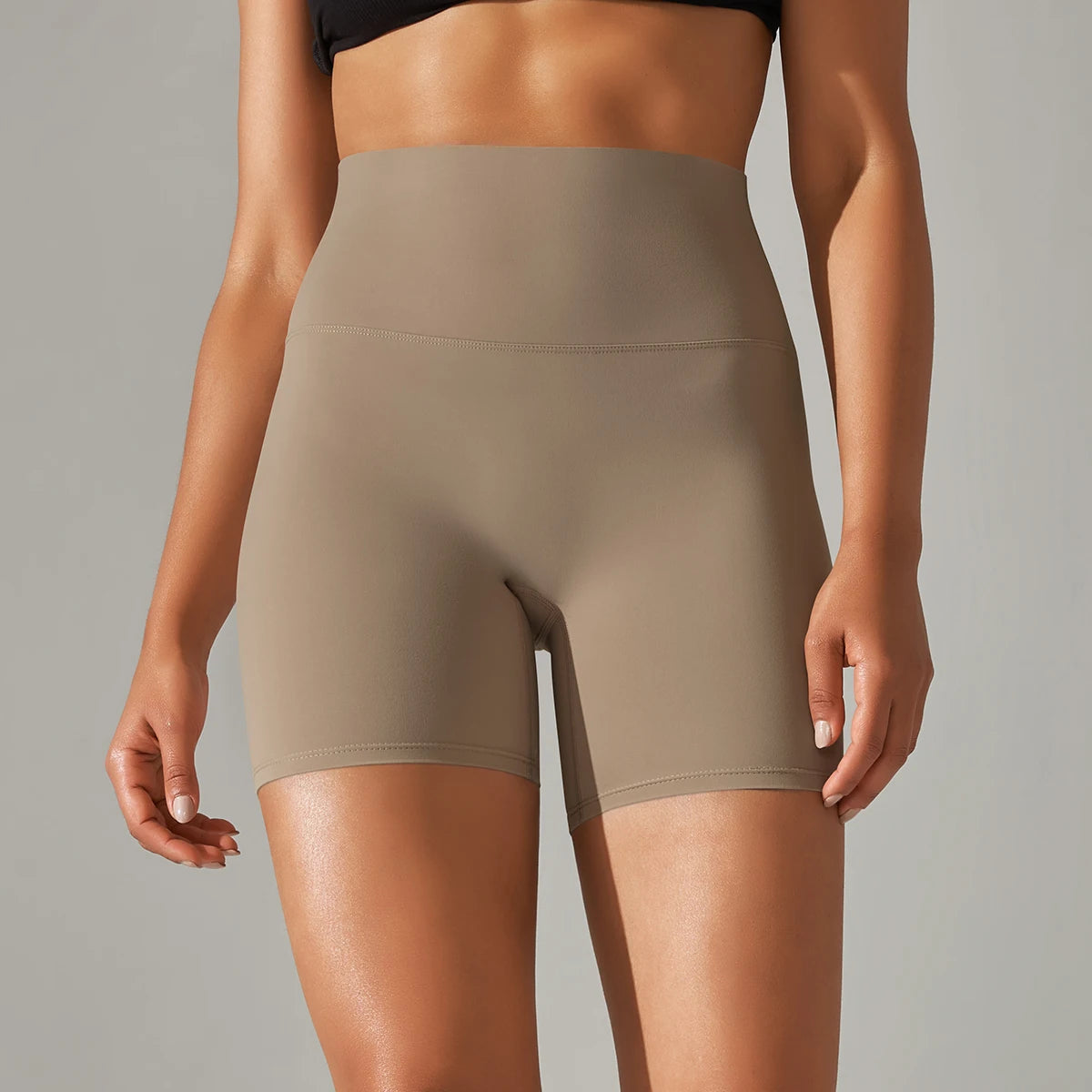 Women's High-Waisted Anti-Chafe Shorts