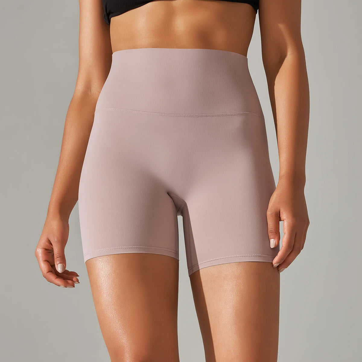 Women's High-Waisted Anti-Chafe Shorts