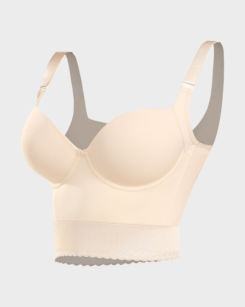 Women's Longline Push-Up Shaping Bra
