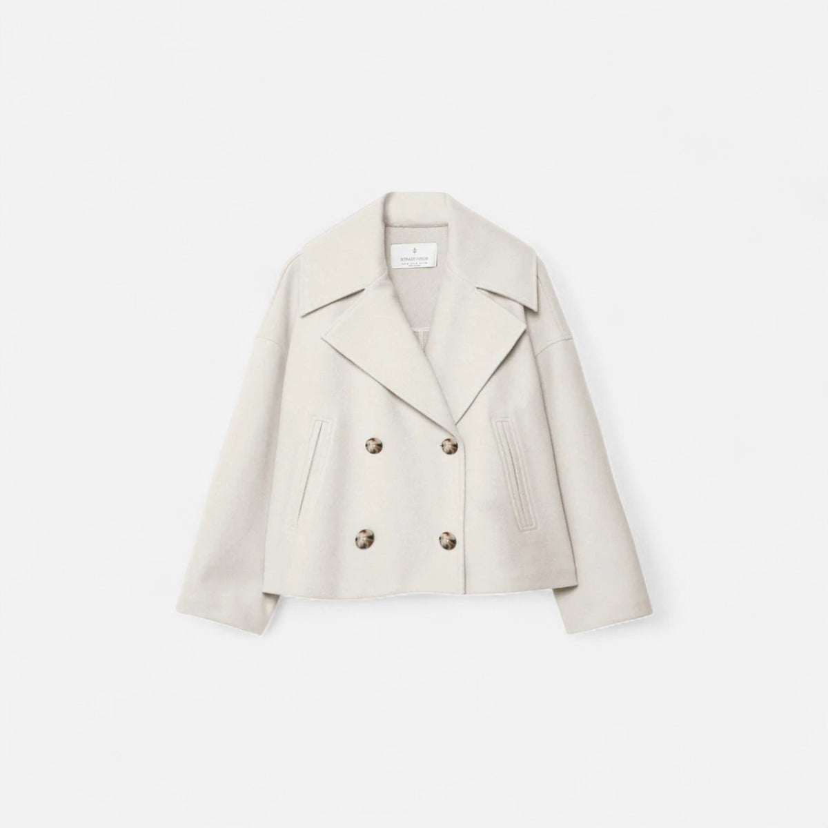 Veroux Mode | Women’s Double-Breasted Wool Coat