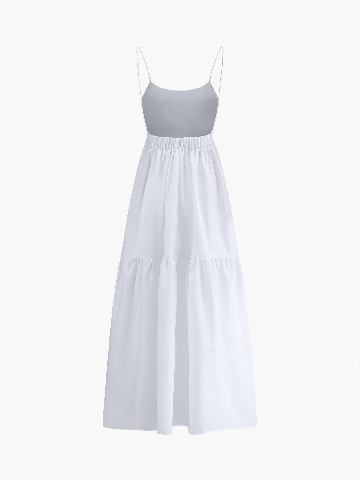 Open Back Spaghetti Strap Maxi