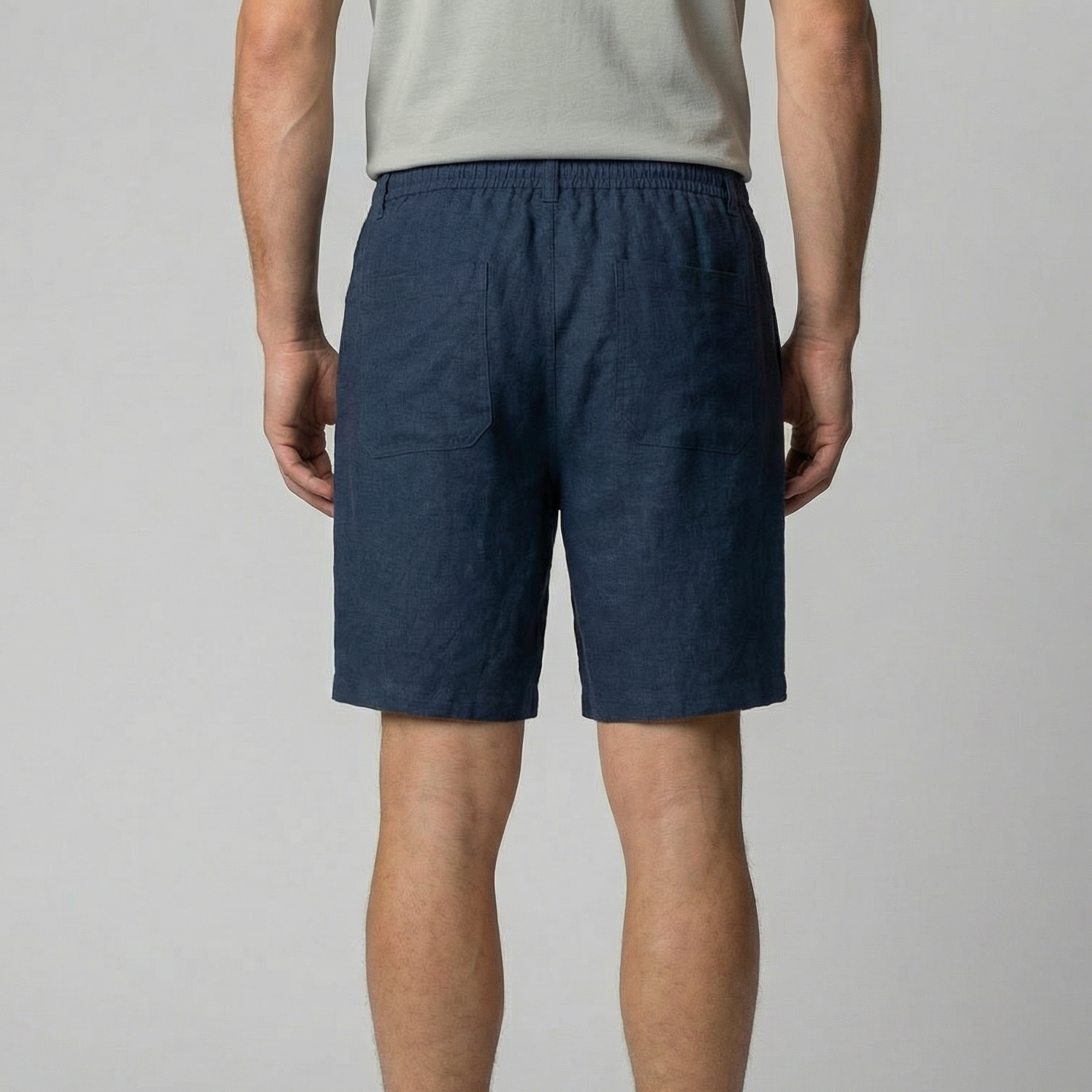Men's Casual Relaxed Linen Shorts