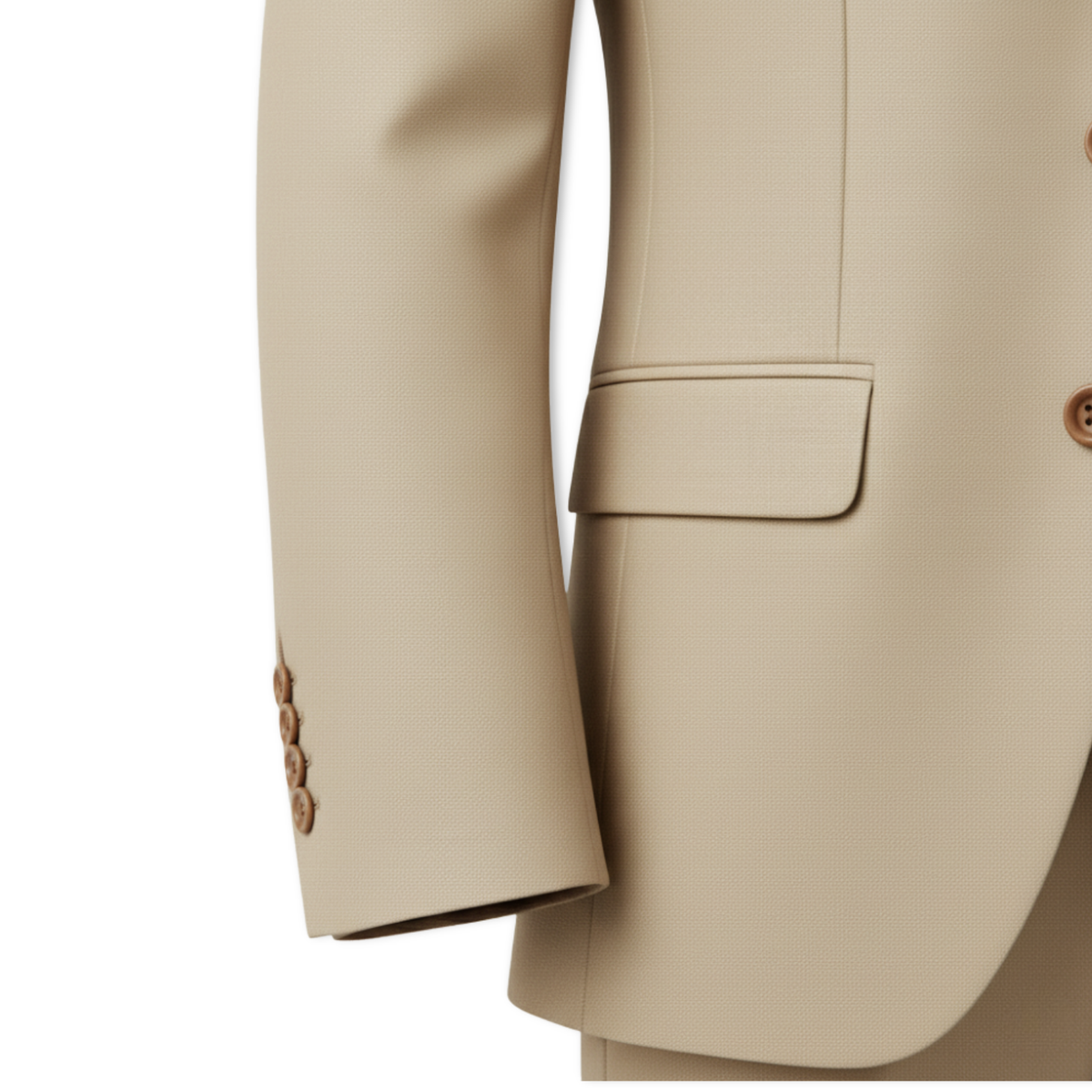 Classic Wedding Tuxedos Solid 3 Pieces Suits Slim Fit Groomsmen