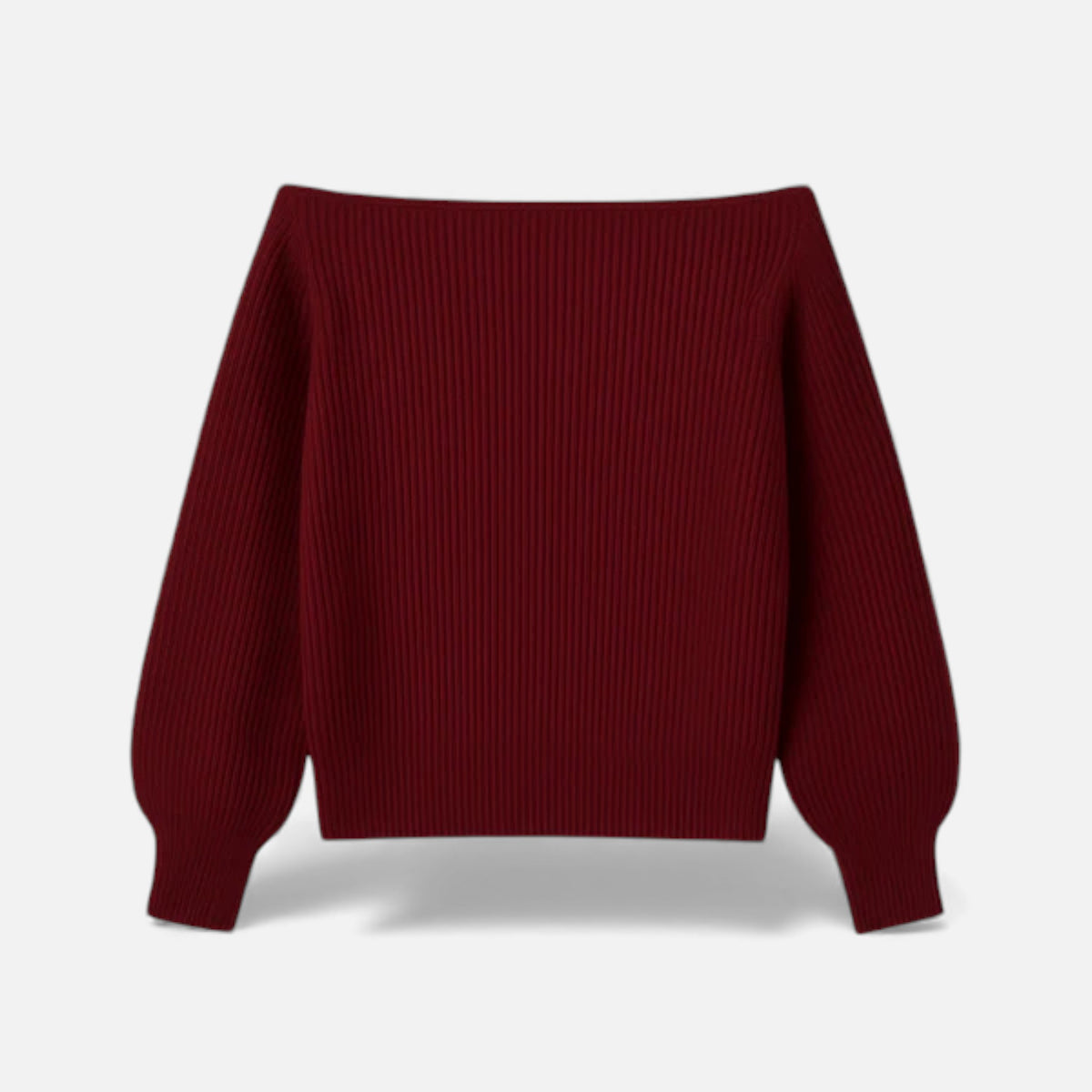 Veroux Mode | Women’s Off-Shoulder Jumper – Soft Knit Elegance