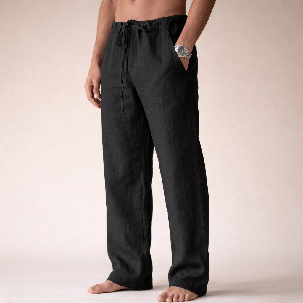 Men's Lightweight Linen Trousers