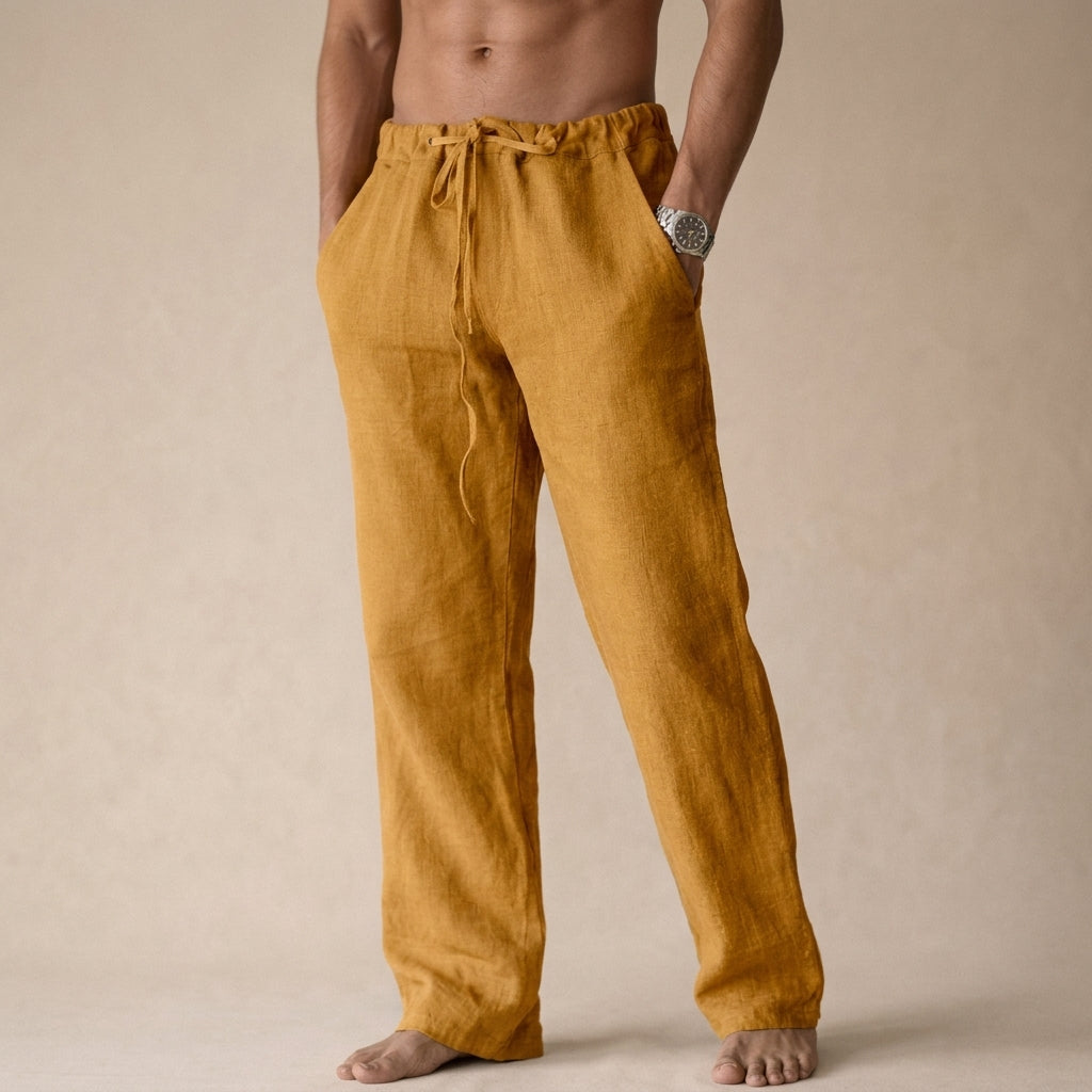 Men's Lightweight Linen Trousers