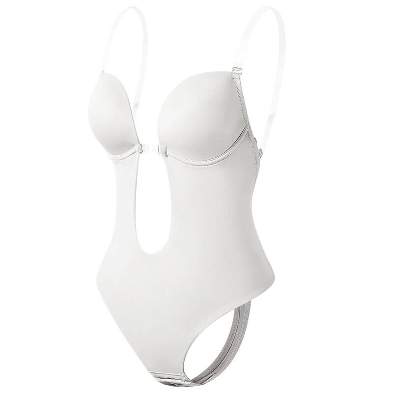 Women's Backless Deep V Shaping Bodysuit
