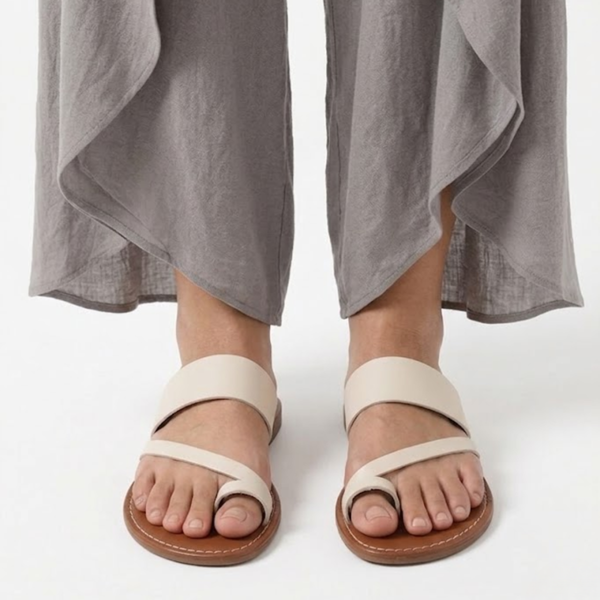 Women's summer slides — buckled open toe sandals — travel beach footwear