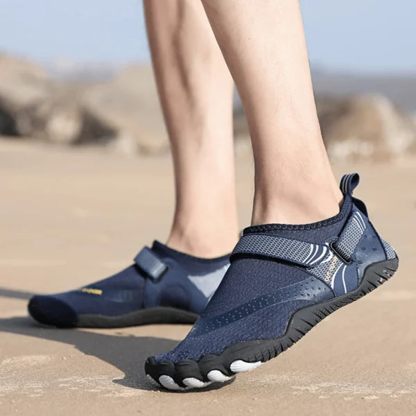 Unisex water shoes - zero-drop flexible sole - outdoor trail footwear