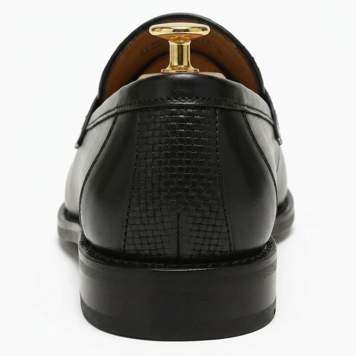 Men’s woven tassel loafers — classic slip-on for business formal
