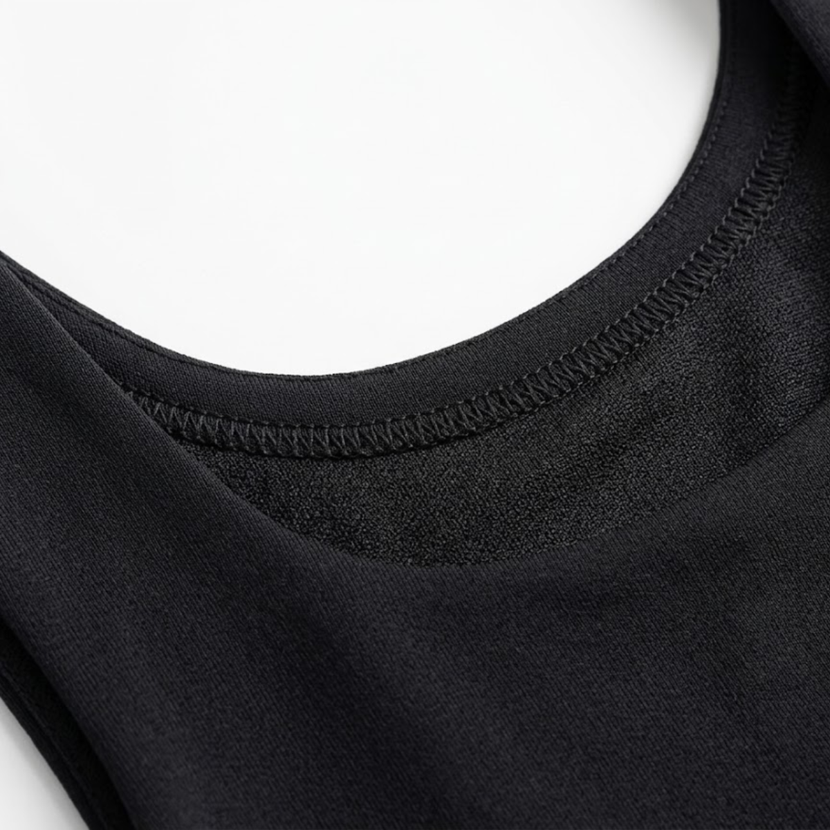 Sleeveless crop top for women featuring classic full back tank style