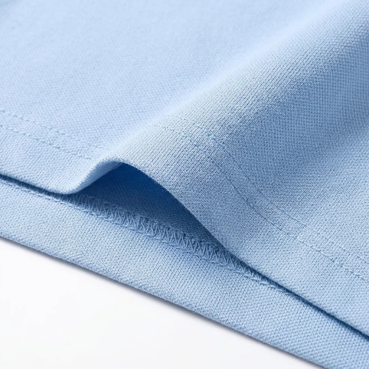 Men's short sleeve polo shirt — tailored slim fit stripe details — casual daily