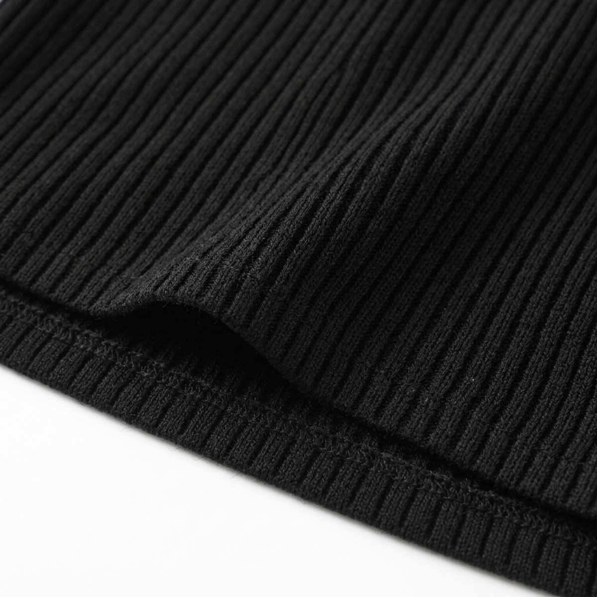 Ribbed crop top for women featuring cross-front halter and keyhole detail