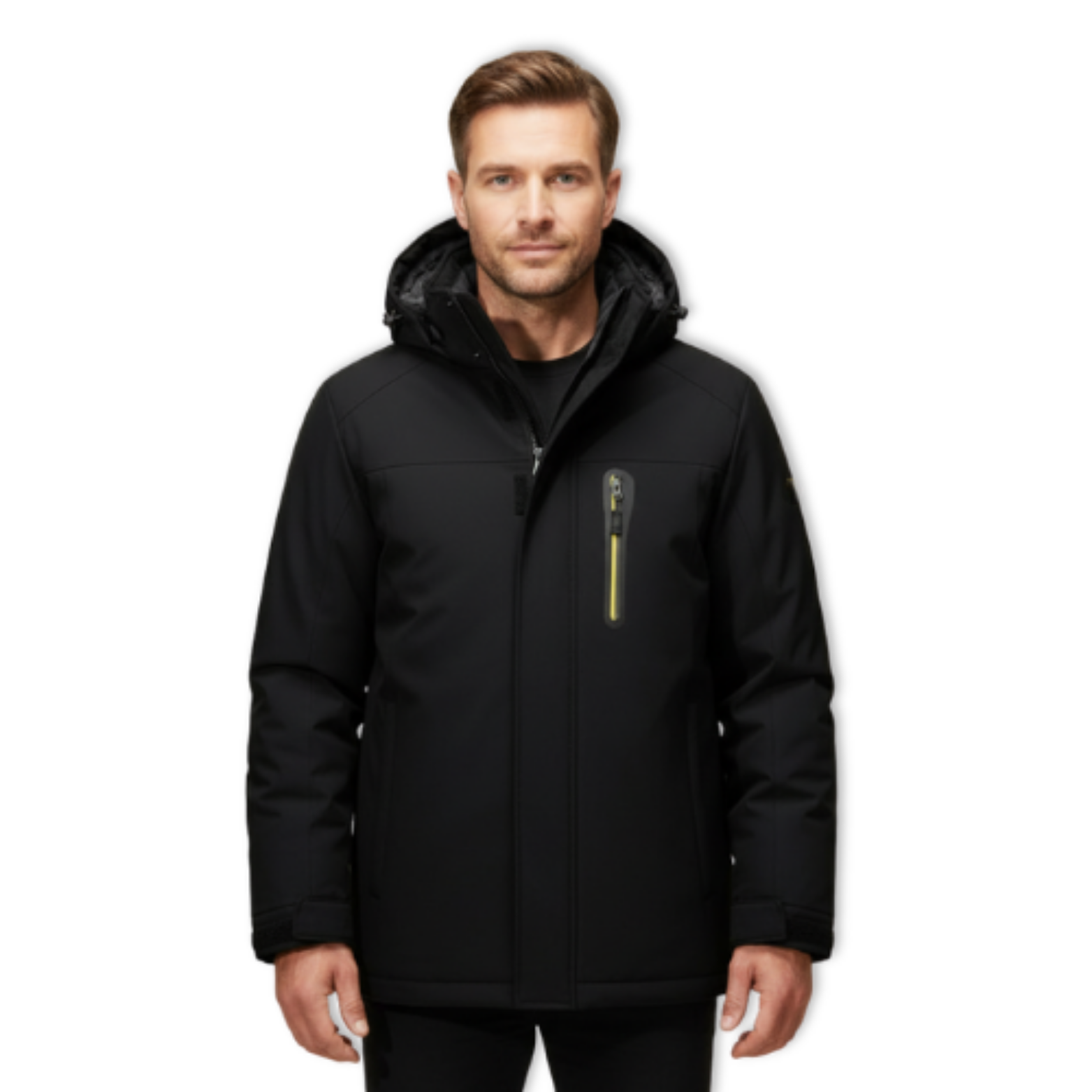 Men's Winter Fleece Lined Waterproof Parka