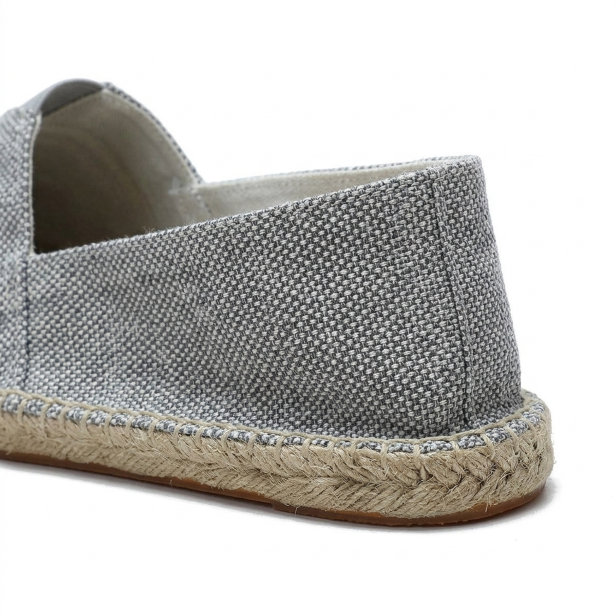 Men's linen espadrilles — canvas slip-on loafers — beach vacation