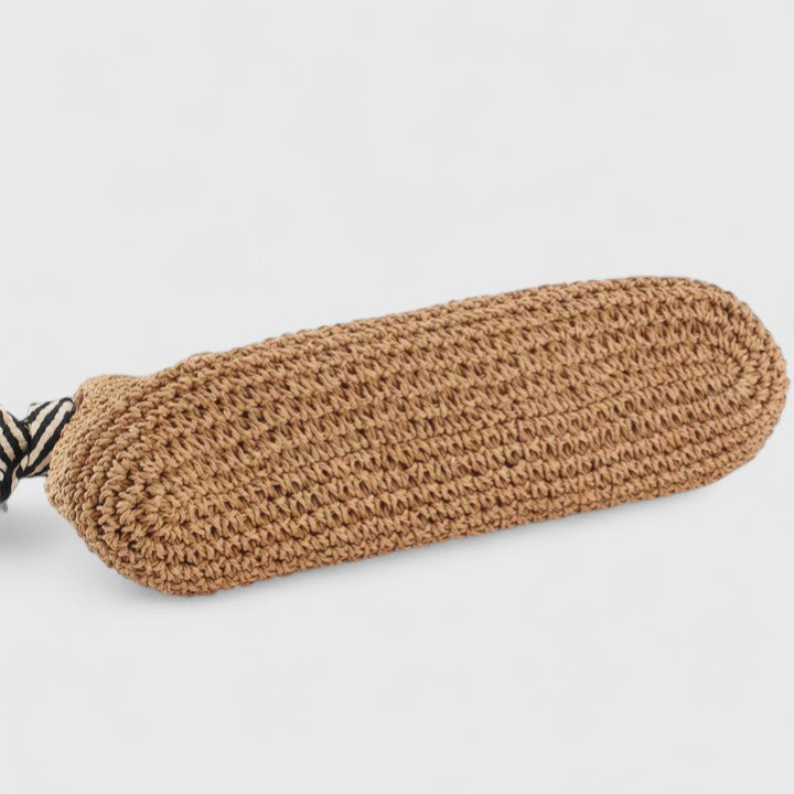 Women's shoulder bag braided boho design