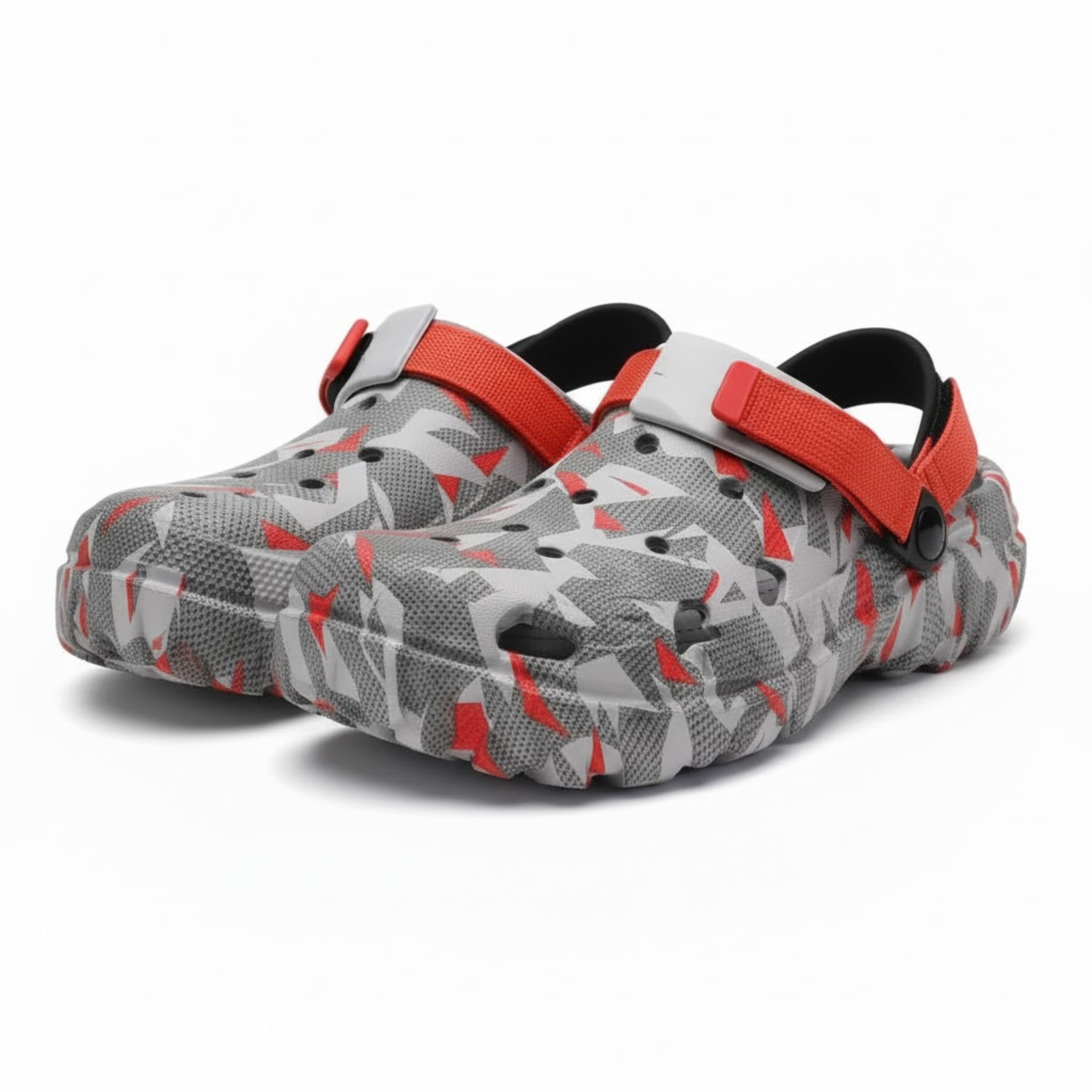 Men's Camouflage EVA Clogs Lightweight Non-Slip Garden Shoes Outdoor Beach Sandals