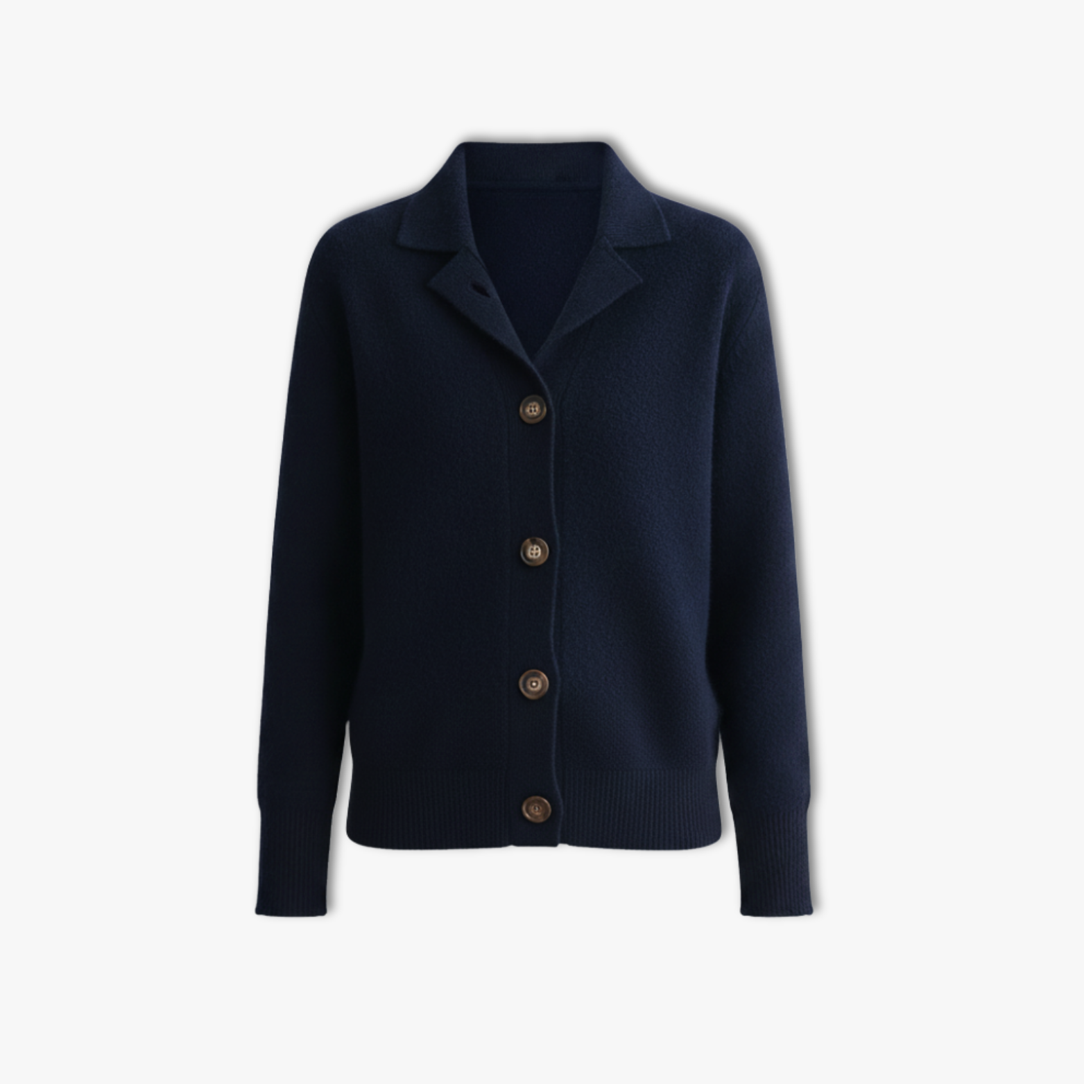 Stand Collar Knitted Cardigan Women Loose Short Jacket