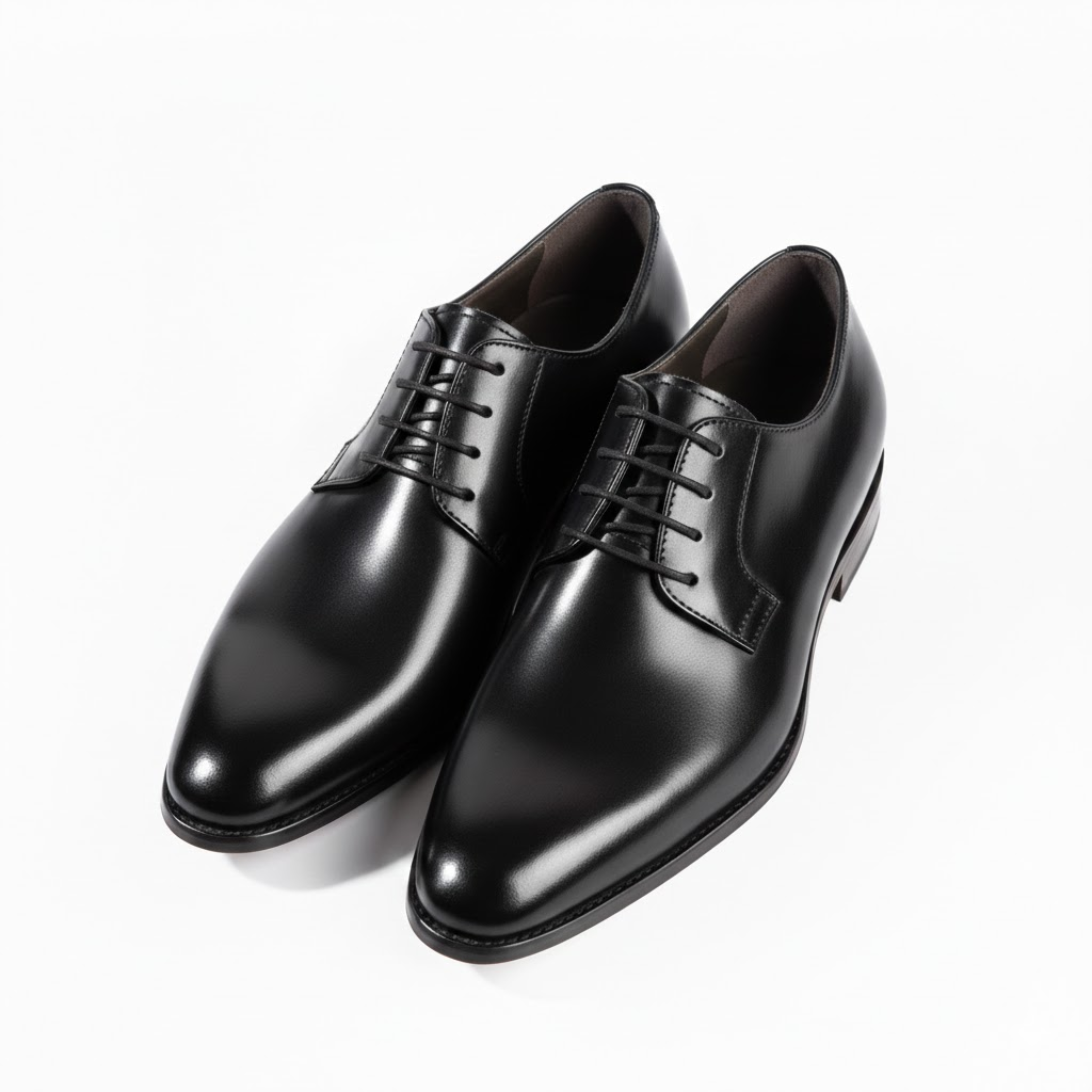 Men's Derby Dress Shoes Pointed Toe Lace Up Formal Wedding Business Office Shoes