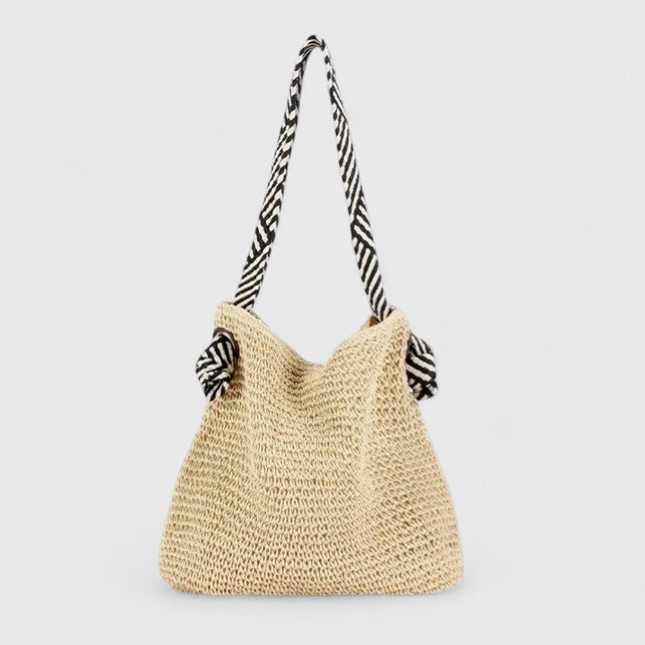 Women's shoulder bag braided boho design