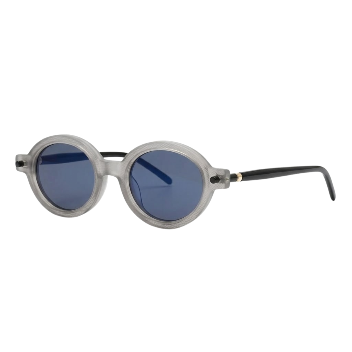 Unisex Retro Oval Sunglasses UV400 Protection Vintage Round Polycarbonate Eyewear