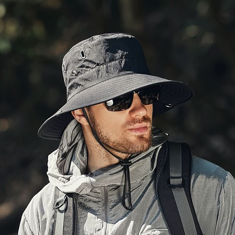 Wide Brim Adjustable Outdoor Hat