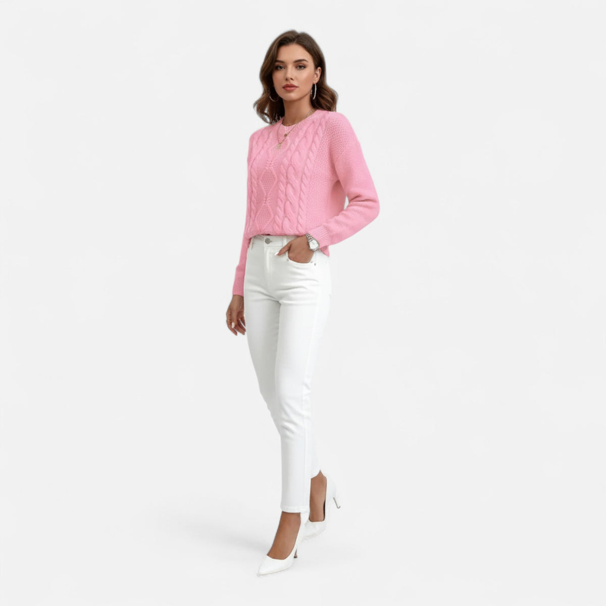 Veroux Mode | Women’s Chunky Knit Sweater
