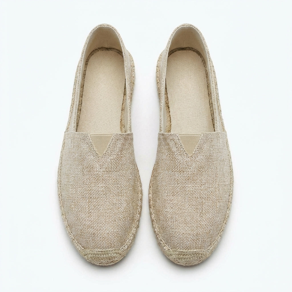 Men's Linen Canvas Espadrilles