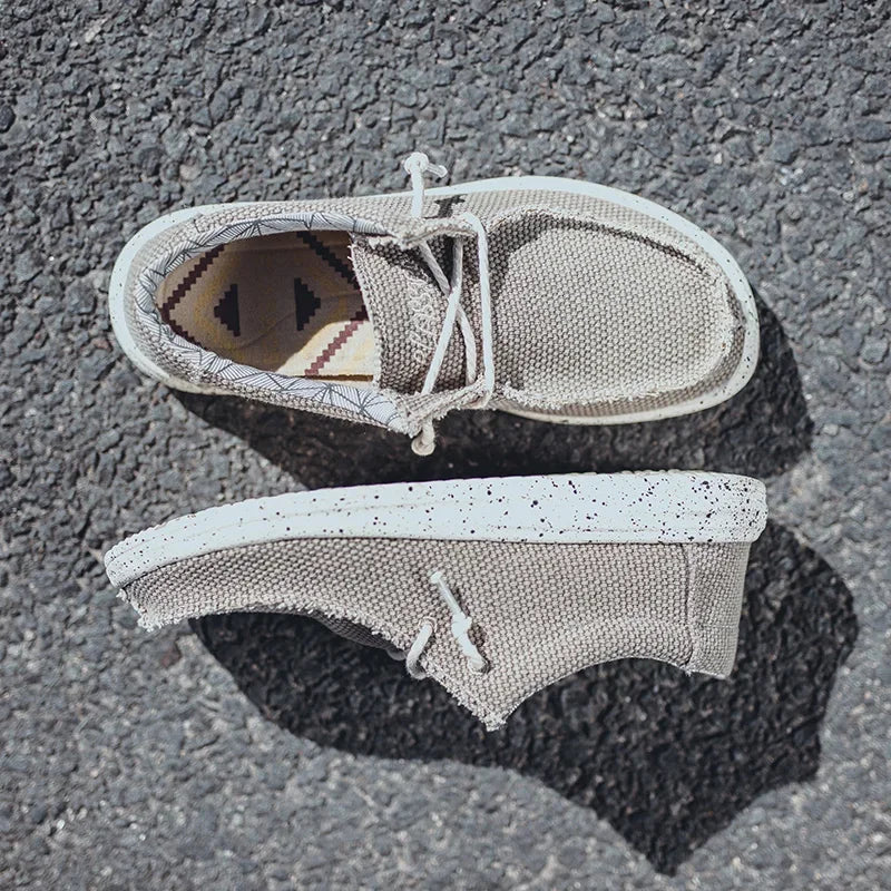Men's slip-on loafers lightweight fabric