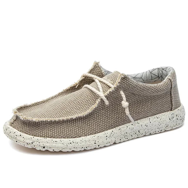 Men's slip-on loafers lightweight fabric