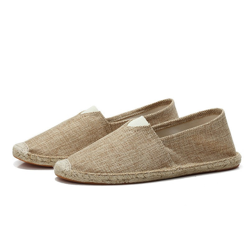 Men's Linen Canvas Espadrilles
