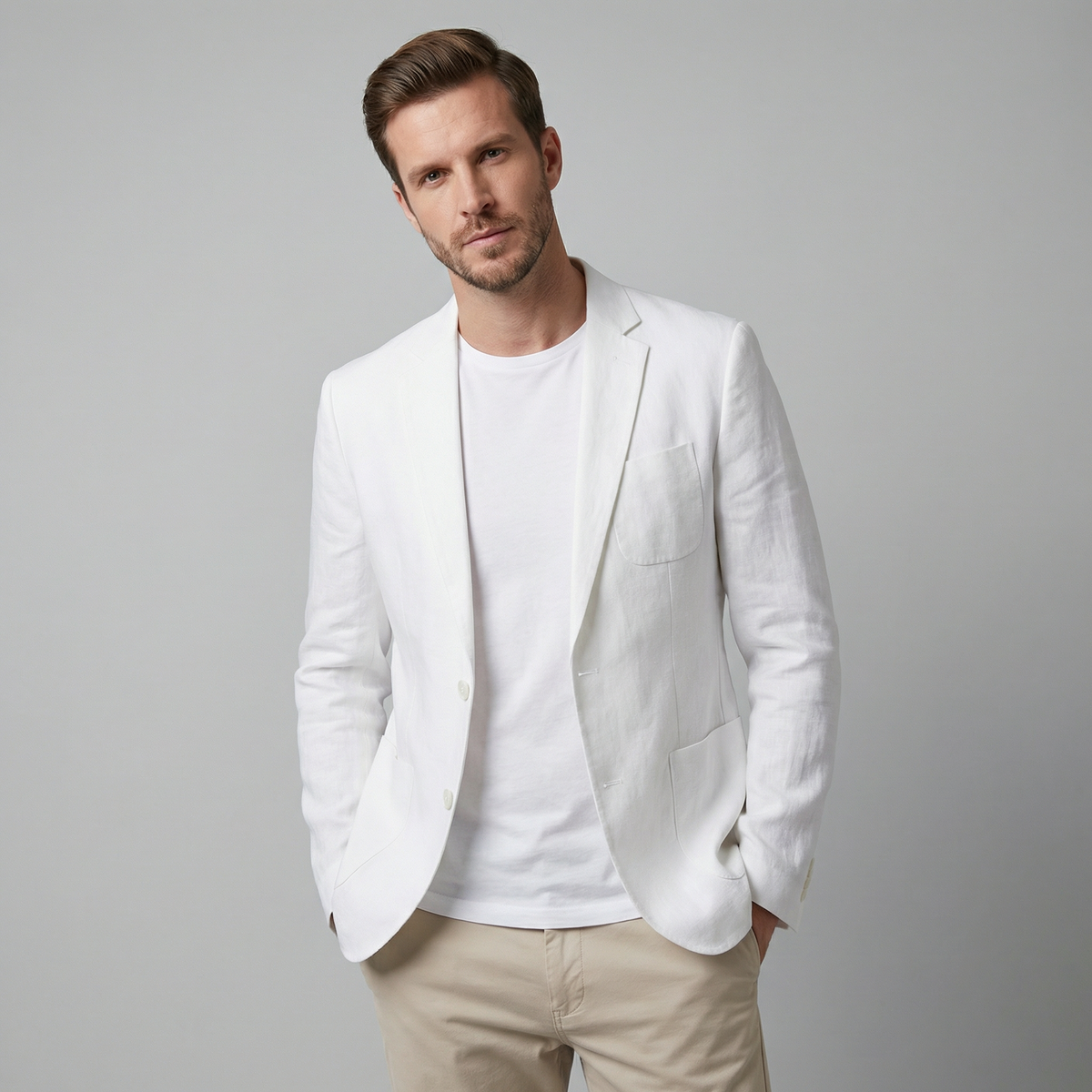 Men's linen blazer | lightweight summer jacket