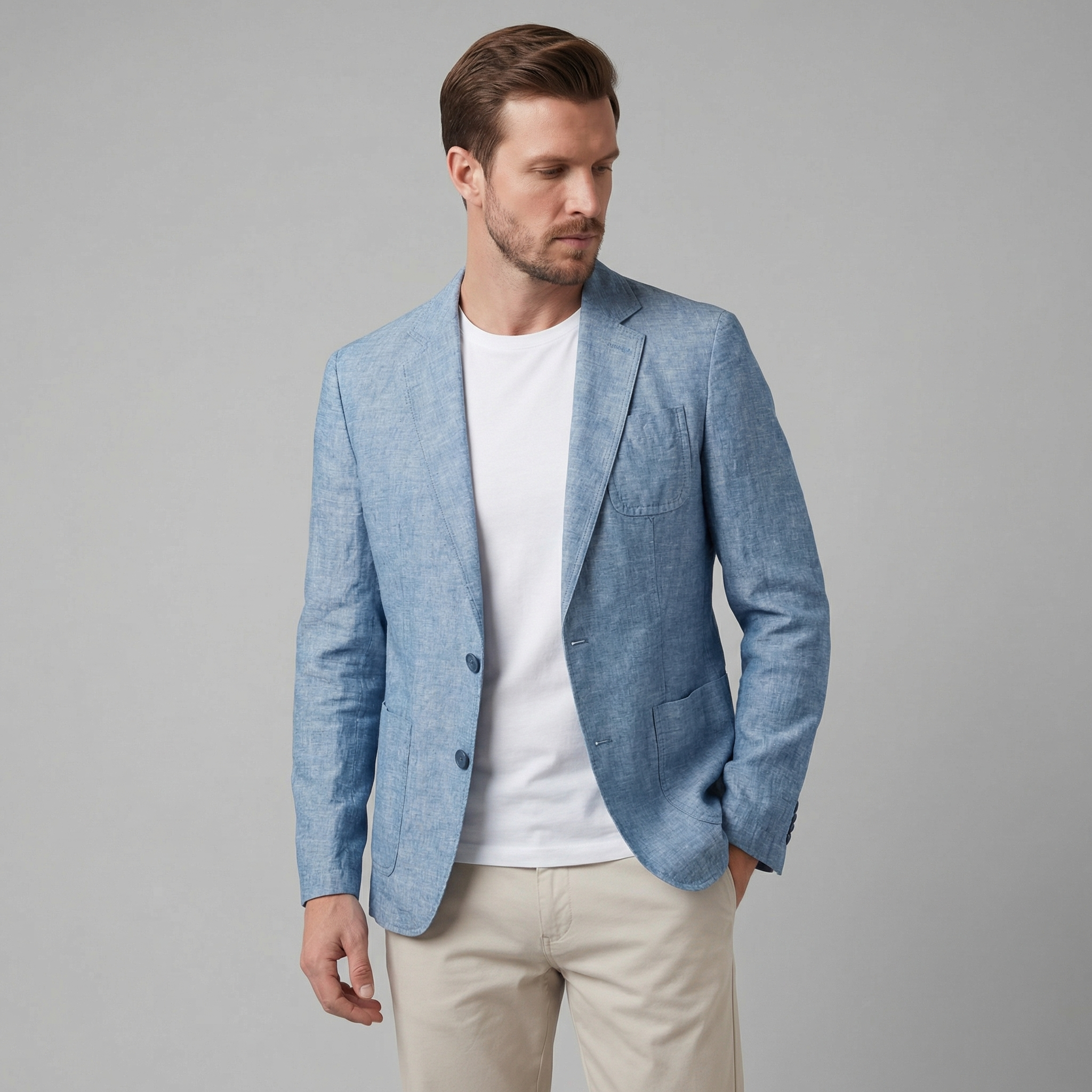 Men's linen blazer | lightweight summer jacket